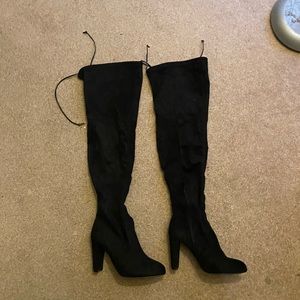 Thigh high heels/boots
